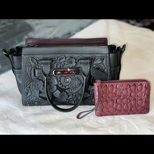 Handbag and Wristlet